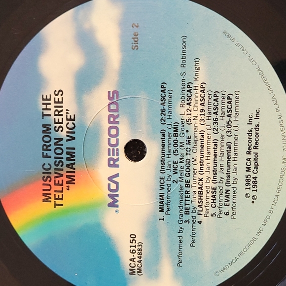 1984 MIAMI VICE Album - Picture 6 of 7